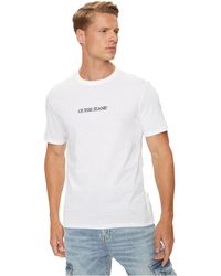 Guess - M4YI52 K8HM0 Camisetas ga corta Hombre Blanco - Lyst