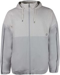 Under Armour - S Recover Woven Jacket Hooded Track Top Grey 1348196 014 - Lyst