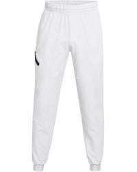 Under Armour - S Ua Unstoppable Joggers Halo Gray/black M - Lyst