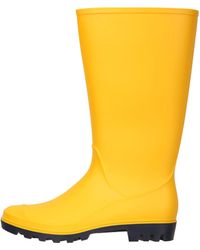 Splash di Mountain Warehouse in Blu Donna Scarpe da Stivali da Stivali Wellington e da pioggia 