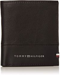 Tommy Hilfiger AM0AM05649 NS TRIFOLD GELDBÖRSEN - Schwarz