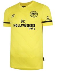 Umbro - 2021-2022 Brentford Away Football Soccer T-shirt Yellow - Lyst