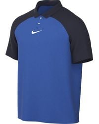 Nike - Dh9228-463 M Nk Df Acdpr Ss Polo K Polo Shirt Royal Blue/obsidian/white Size S - Lyst