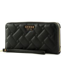 Guess - Portafogli Donna SWQB8984460-BLA Nero - Lyst