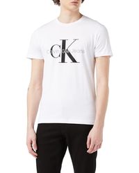 Calvin Klein - Core Monologo Slim Tee J30j320935 S/s T-shirts - Lyst