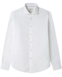 Springfield - New Light Oxford Shirt with Removable Whalebone IN Lapel Collar Camisa Ligera - Lyst