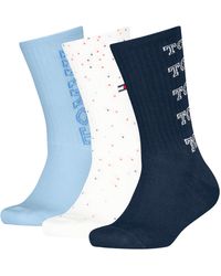 Tommy Hilfiger - Multicolor Calcetines de tripulación - Lyst