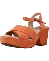 Clarks - Maritsa70strap Suede Sandals In Standard Fit Size 4 - Lyst