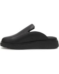 Fitflop - S Gen-ff Leather All Black Shoes 7 Uk - Lyst