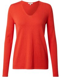 Tom Tailor - Basic Strickpullover mit V-Ausschnitt - Lyst