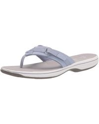 Clarks - Breeze Sea Flip-flop - Lyst