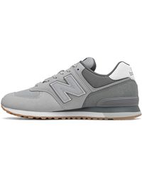 mens grey new balance 574