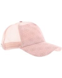 Guess - Casquette de baseball rose - Lyst