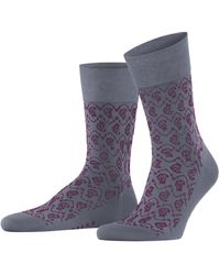 FALKE - Socken Sensitive Indian Tie Pattern M SO Baumwolle mit Komfortbund 1 Paar - Lyst
