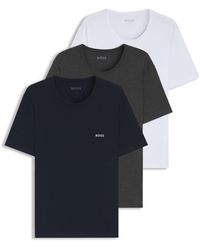 BOSS - Boss T-shirt Rn 3p Classic T-shirt - Lyst