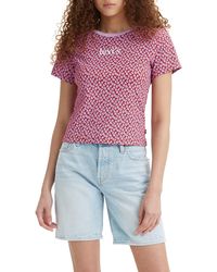 Levi's - Graphic Rickie Tee T-shirt - Lyst