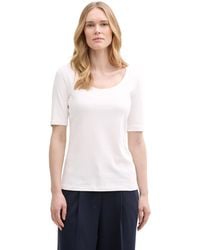 Tom Tailor - Langarmshirt mit Knopf-Details - Lyst