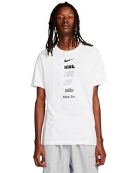 Nike - M Nsw Tee Club+ Hdy Pk4 Top - Lyst