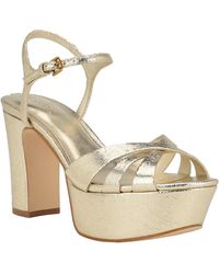 Guess - Haylo Heeled Sandal - Lyst