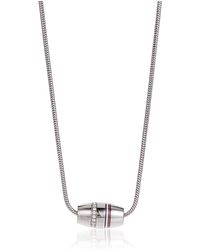 Tommy Hilfiger - Jewelry Women's Stainless Steel Pendant Necklace Embellished With Crystals - 2780616 - Lyst