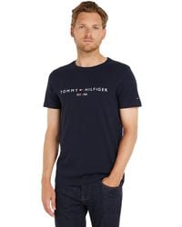 Tommy Hilfiger - T-shirt Korte Mouw Tommy Flag Hilfiger Tee - Lyst