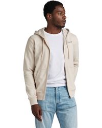 G-Star RAW - Back Graphic Zip Through Hooded Sweat - Lyst