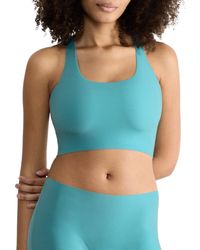 Sloggi - Zero Feel 2.0 Racer Top Quiet Turquoise - Lyst