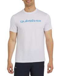 Quiksilver - Swimwear Regular Fit UPF 50 Short Sleeve Sun Tee Rash-Guard-Shirt - Lyst