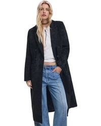 Desigual - Coat_patch_black - Lyst