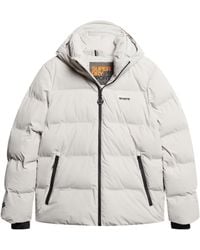 Superdry - Winterjacke HOODED BOXY PUFFER - Lyst