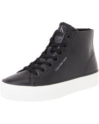 Calvin Klein - Vulcanized Sneaker Bold Mid High Top - Lyst