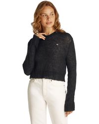 Tommy Hilfiger - Pullover Open Knit mit V-Ausschnitt - Lyst
