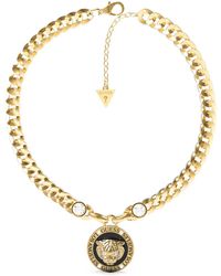 Guess - 88549732 Necklace Stainless Steel Zirconia One Size - Lyst