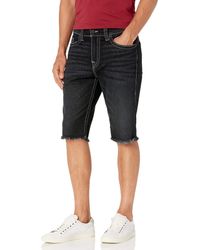 true religion fleece shorts