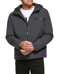 Calvin Klein - Classic Hooded Stretch Jacket - Lyst
