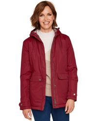 Regatta - | Ladies S Broadia Waterproof Insulated Jacket Coat | Cabernet - Lyst