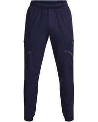Under Armour - S Cargo Pant Tall 3in Blue Xxl - Lyst