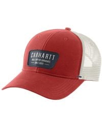 Carhartt - Canvas Mesh Back Crafted Patch Cap - Lyst
