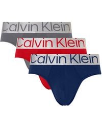 Calvin Klein - Hip Brief 3Pk Slips - Lyst