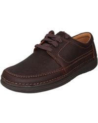 Clarks - Dark Brown Leather - Uk Size 7h - Eu Size 41 - Us Size - Lyst