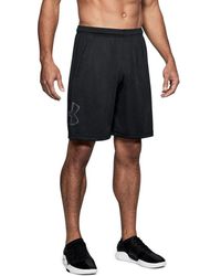 Under Armour - Herenshorts Vanish Woven 2-In-1 Zwart Zwart Pitch Grijs - Lyst