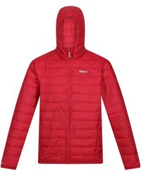 Regatta - S Hooded Hillpack Insulated Jacket Xl Dark Red - Lyst