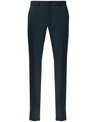S.oliver - S.O Pure: Anzughose im Slim Fit aus meliertem Stretch-Twill Petrol 102 - Lyst