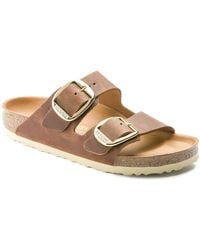 Birkenstock - Arizona Big Buckle S Sandals 5 Uk Cognac Oiled - Lyst