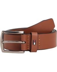 Tommy Hilfiger - Cinturón Hombre Denton 3,5 cm Cinturón de piel - Lyst