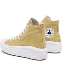 Converse - Chuck Taylor All Star Move Platform Seasonal Color Sneakers Voor - Lyst