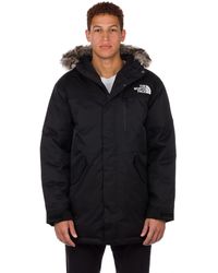 The North Face Bedford Down Jacket Winter Parka in Black for Men Mens Clothing Coats Parka coats Save 66% 