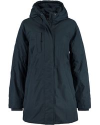 America Today Parka Winterjas Gerecycled Polyester - Blauw