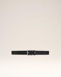 Ami Paris - Cowhide Leather Paris Paris Belt - Lyst