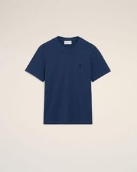 Ami Paris - Cotton Ami De Coeur T-Shirt - Lyst